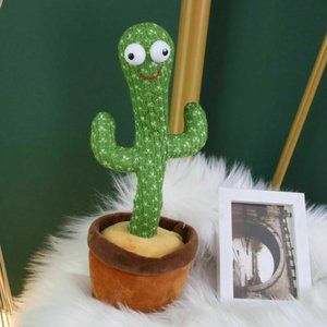 Brand New Talking, Dancing & Singing Plush Cactus Toy | Sealed & Great For Gift